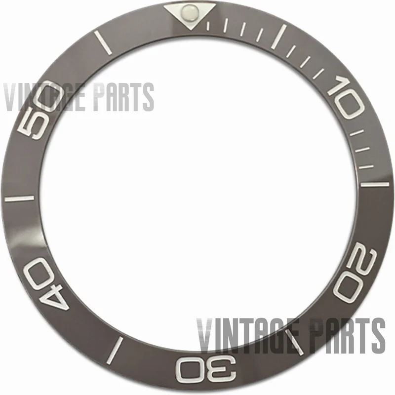 38.7Mm*31.1mm ceramic bezel insert fit for longines L3.781 watch