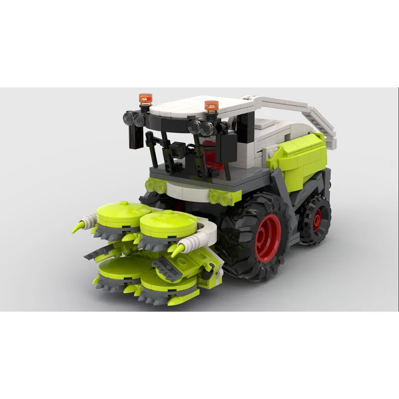 MOC-198828 Klassisches Bausteinmodell für landwirtschaftliche Transportern, 393-Teile, kreatives Geburtstagsspielzeug für Jungen und Kinder