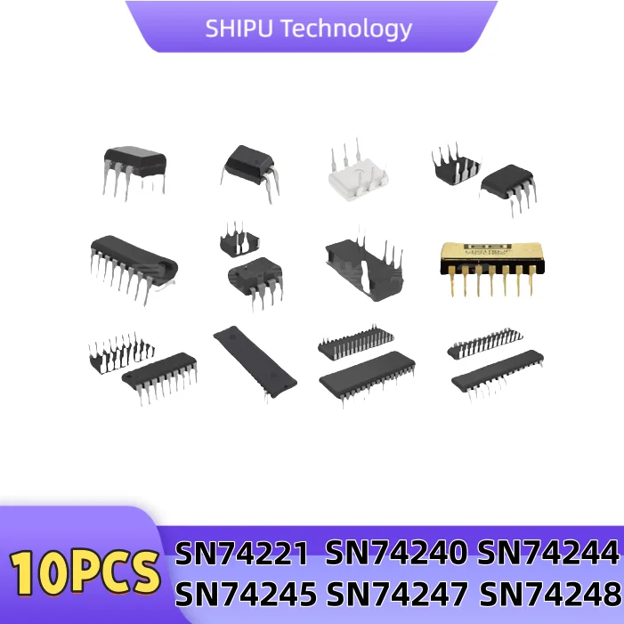 

10 шт. SN74240 SN74244 SN74245 SN74247 SN74248 SN74221 встроенный чип IC DIP