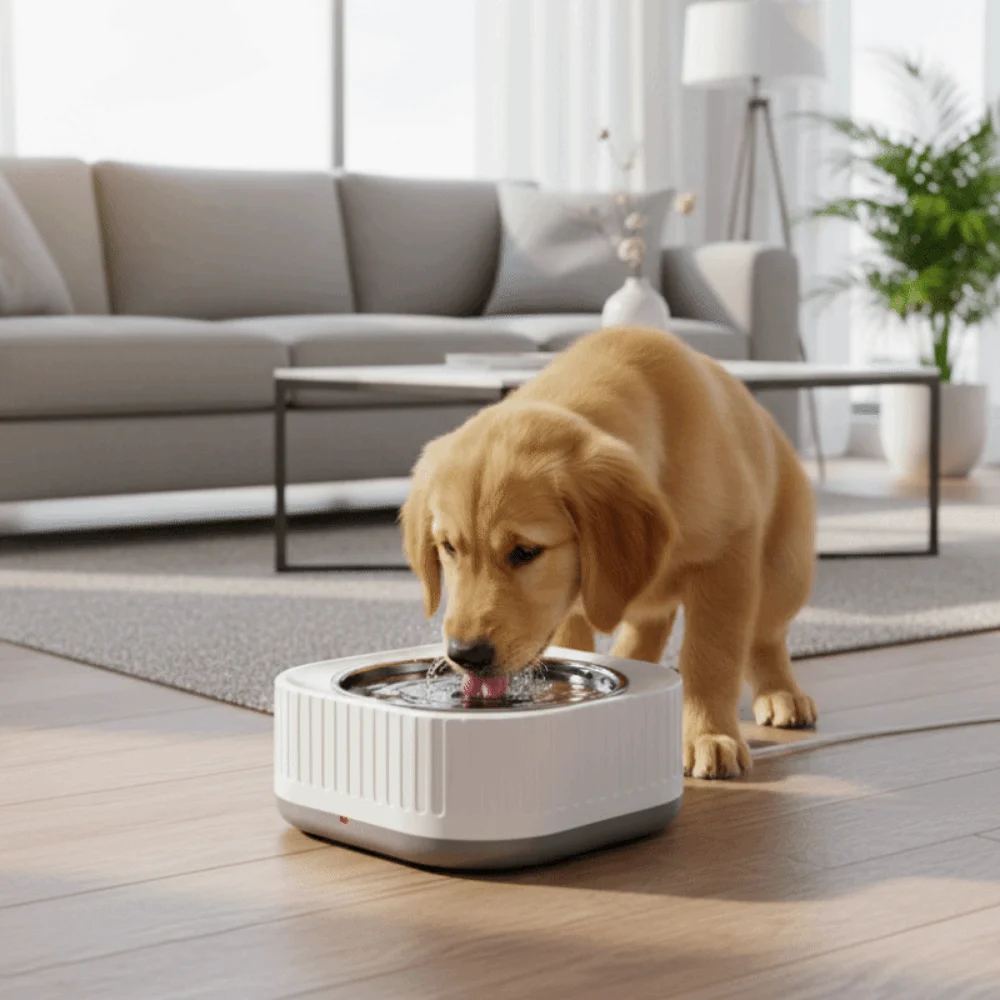 

Интеллектуальная чаша с подогревом для домашних животных, съемный автоматический диспенсер для воды для кошек, бесшумный постоянный термостатический фонтан для воды для домашних животных