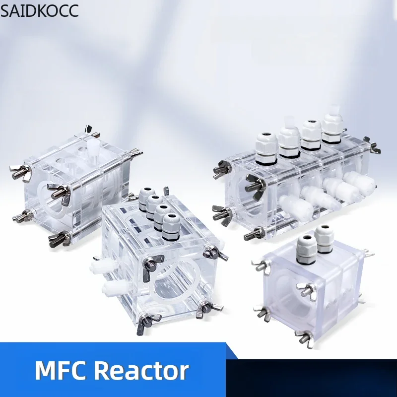 SAIDKOCC MFC غشاء أيوني كهربائيا الميكروب خلية معدنية الهواء الهيدروجين الوقود الميكروبية مفاعل خلية محلل كهربائي #2