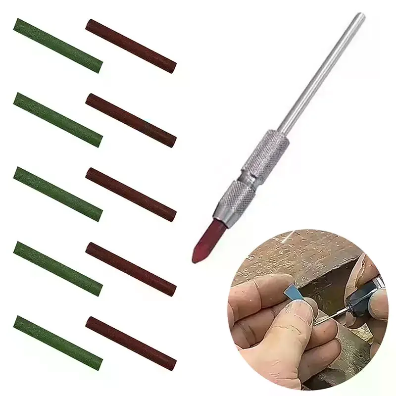 1/10Pcs Rubber Points Polishing Pillar Wheels Adhesive Strips Dia 3mm Jewelry Rotary Tool 3.0mm Collect Chuck