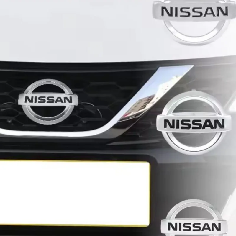 

3D ABS Car Front Head Hood Bonnet Grill Emblem Badge For Nissan Nismo Tiida Teana GTR 350Z 370Z 240SX Juke Note Versa