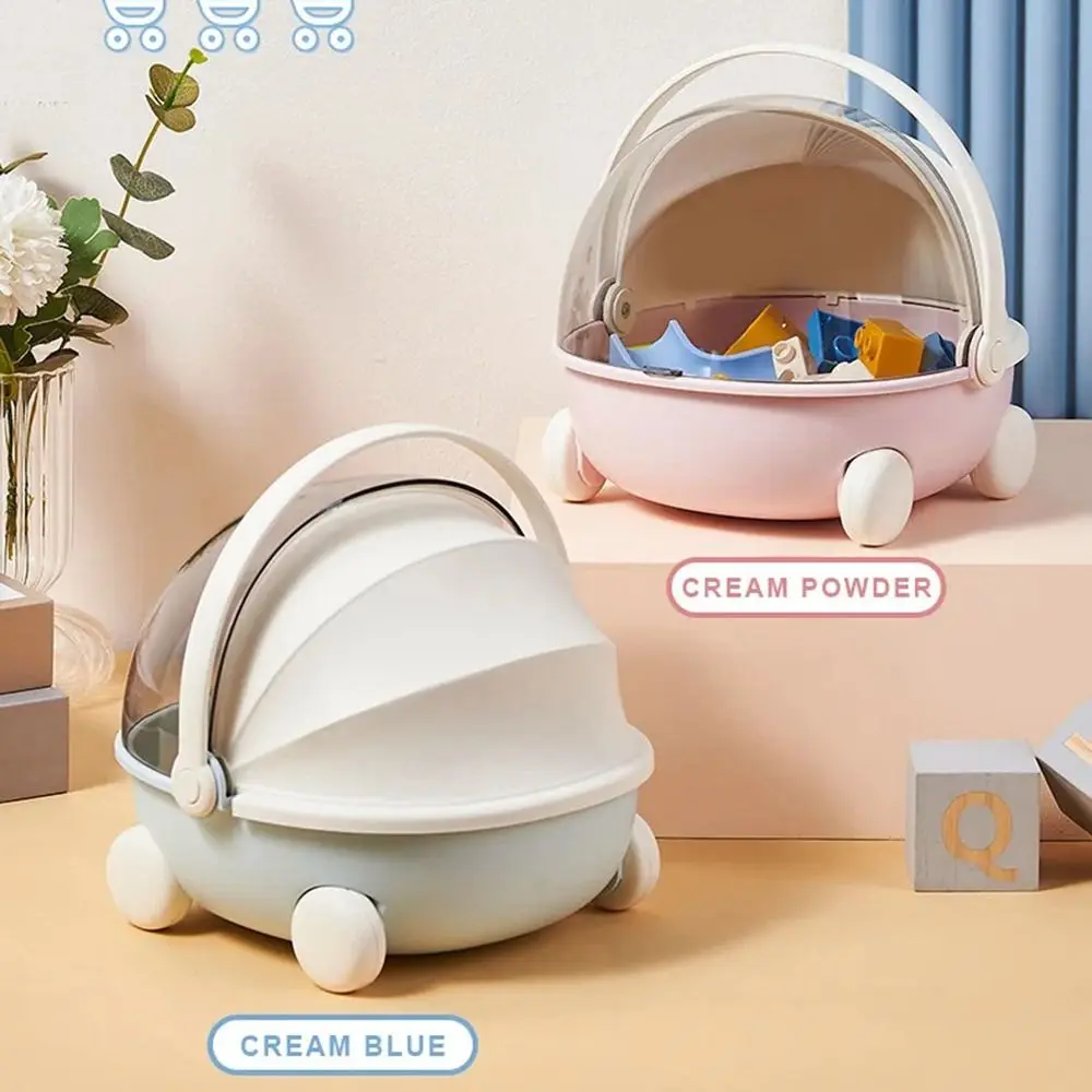 Cute Baby Cradle Shape Desktop Storage Box Doll Baby Bed for Labubu Storage Container Storage Trunks image 5