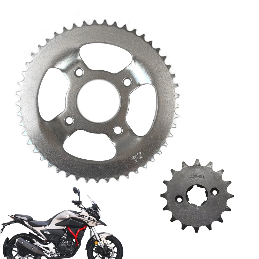 

Motorcycle 49T 16T 17T For LIFAN KPM200 KPT200 KPS200 LF200-10R Flywheel Sprocket Chain Wheel Gear Chain Sprocket