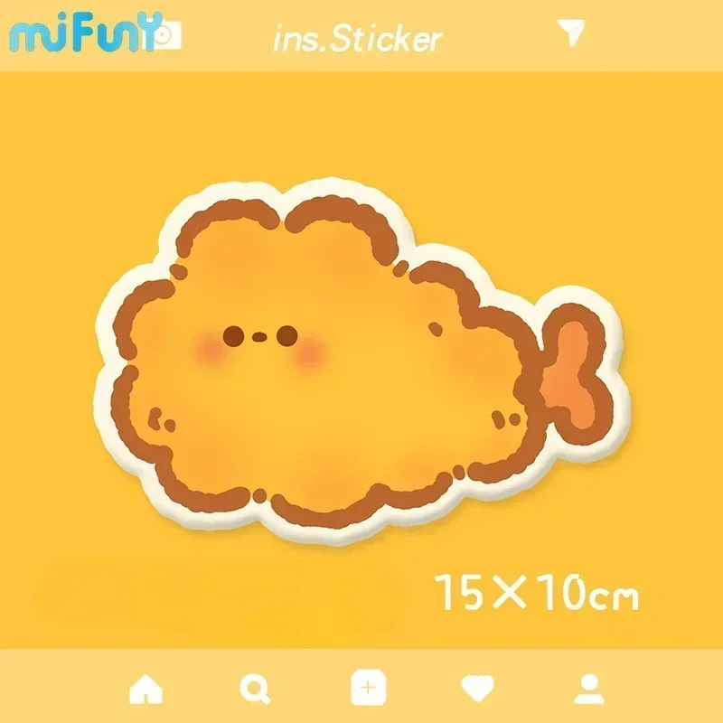 Mifuny Kawaii Toast Handrest Mini gelang tangan silikon lucu sandaran tangan Anime bantal untuk kantor mengetik Aksesori game