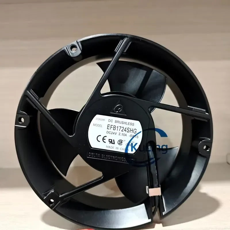 High Speed Cooling Fan for DELTA EFB1724SHG 24V 2.1A 17050RPM 170mm Powerful Airflow Efficient Heat Dissipation Replacement
