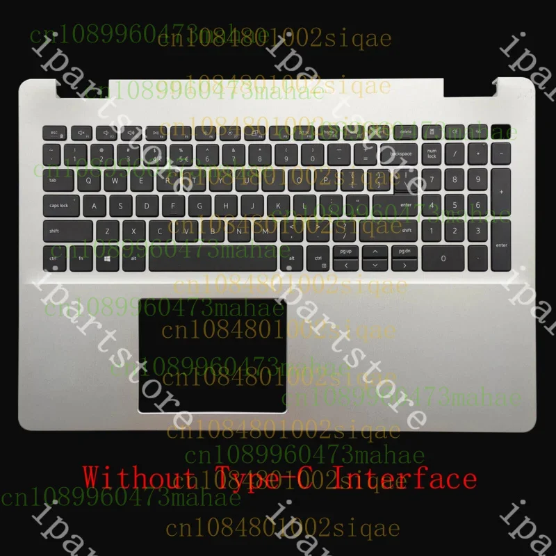 

Для Dell Inspiron 15 5593, упор для рук, верхний корпус клавиатуры, серебристый 0V5JHC WYORESY
