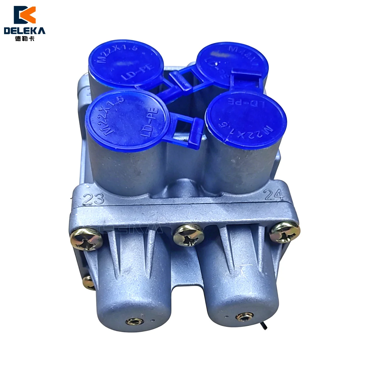 M22*1.5 Four Circuit Protection Valve Shacman Delong F3000 New M3000 X3000