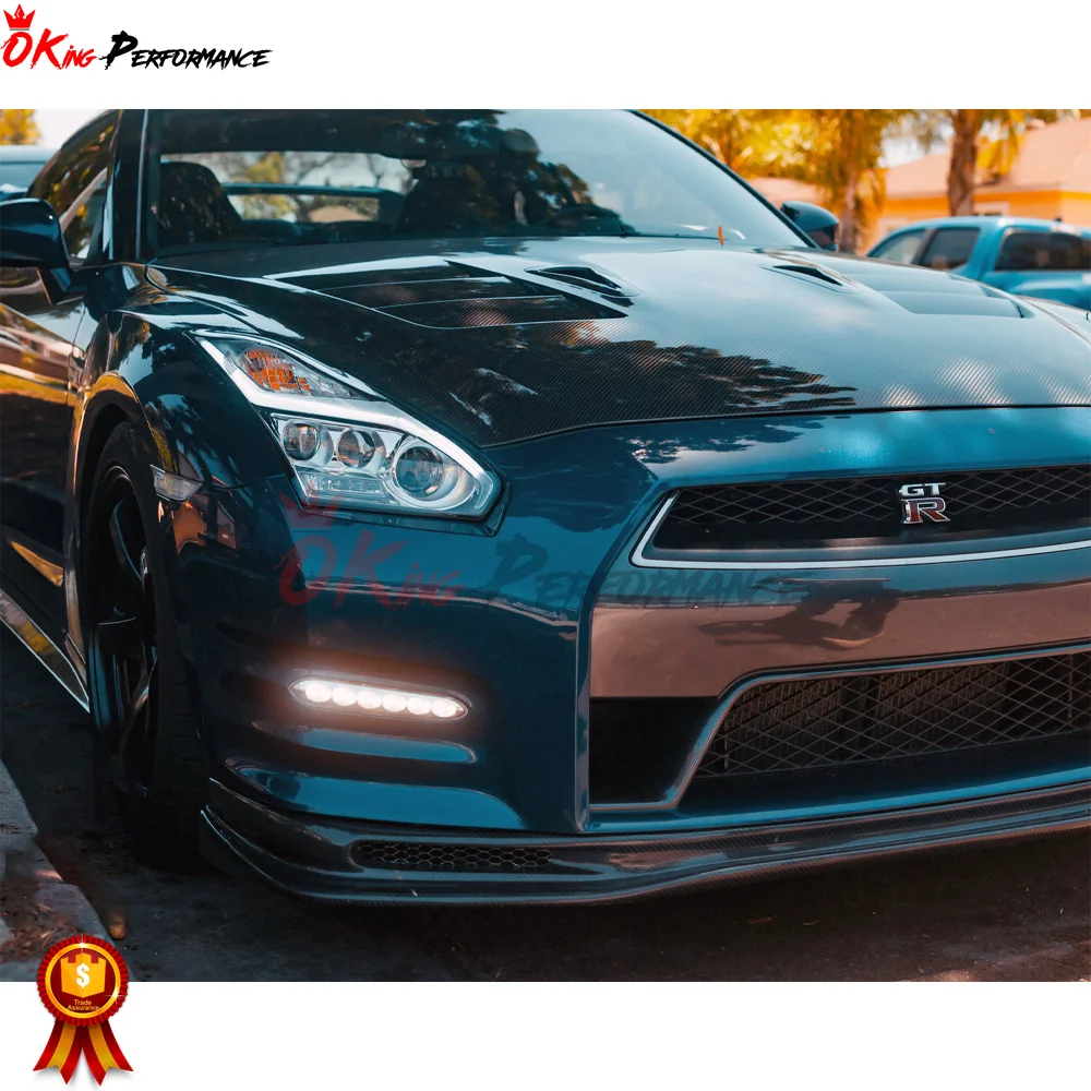 2012-2016 닛산 GTR R35 데일리 라이트용 러닝 라이트 앞 범퍼 LED