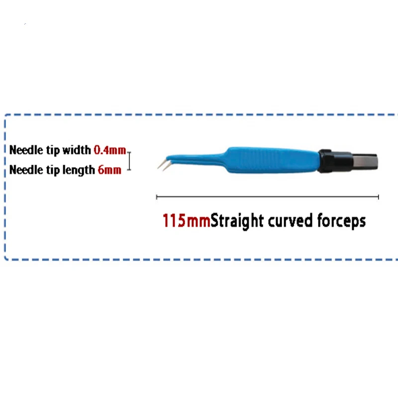 Le pinze per elettrocoagulazione bipolari gialle possono essere disinfettate ad alta temperatura e alta pressione