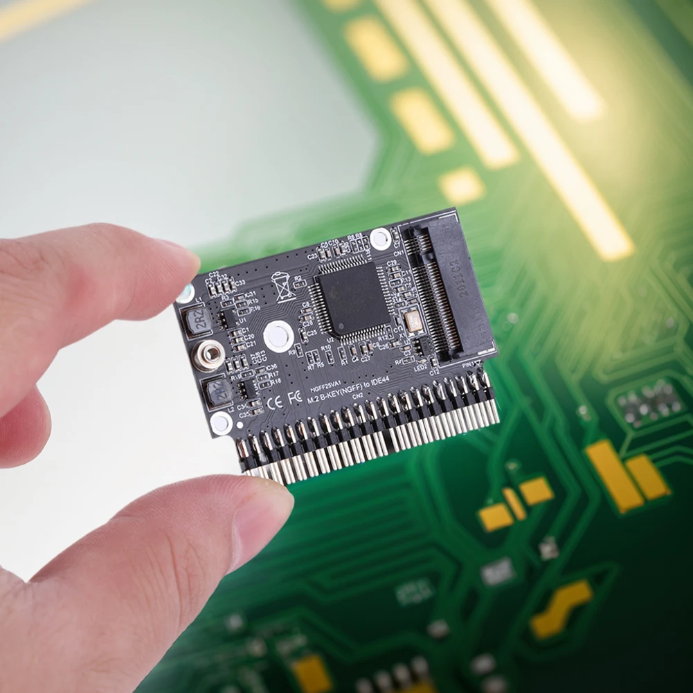 M.2 NGFF SATA SSD naar 2,5 inch IDE 44-pins adapter 150 MB/s M.2 NGFF SATA SSD naar 2,5 IDE SATA SSD-converter SATA-adapterkaart
