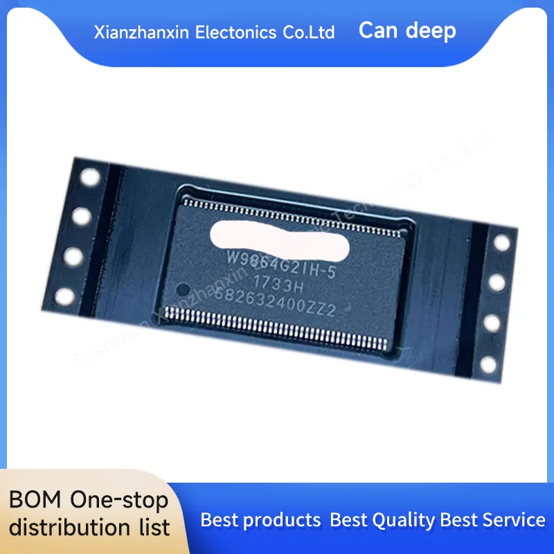 5pcs/lot W9864G2IH-5 W9864G2IH W9864 TSOP86 Flash memory IC chip storage