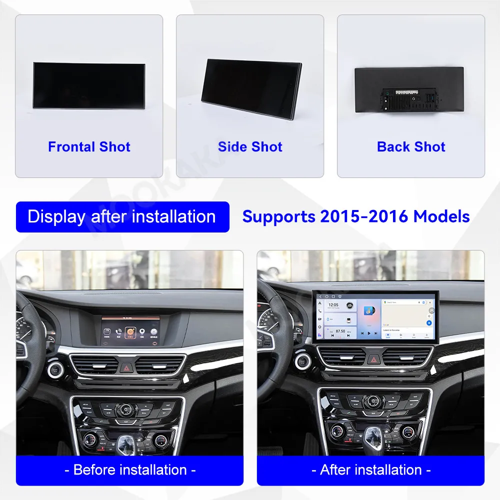 Car Accessories Radio For Geely Borui 2015-2016 Android Auto GPS Navigation Multimedia Stereo Receiver Head Unit Offline Maps