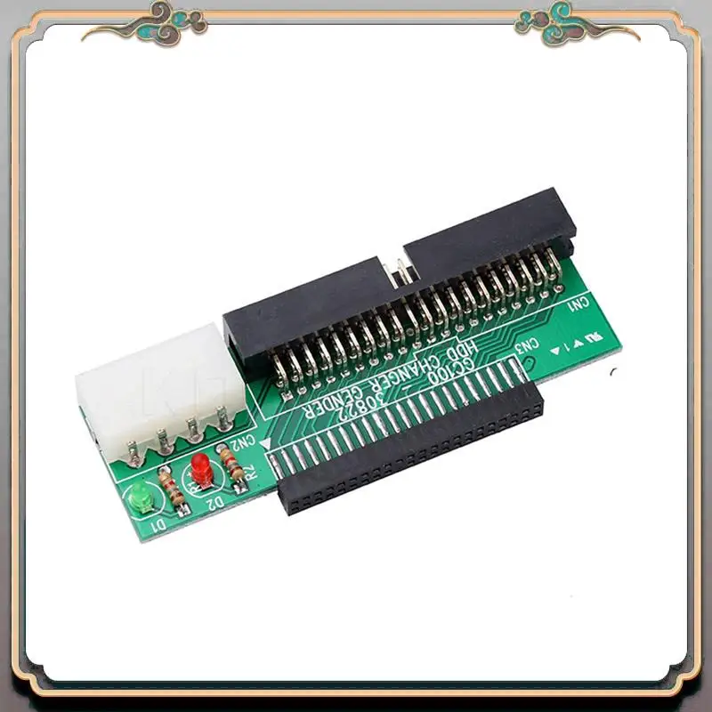 Durable 2X 44Pin 2.5 Inch Ide To 3.5 Inch Ide 40Pin Interface Hard Disk Drive HDD Converter Adapter For Laptop Desktop Pc