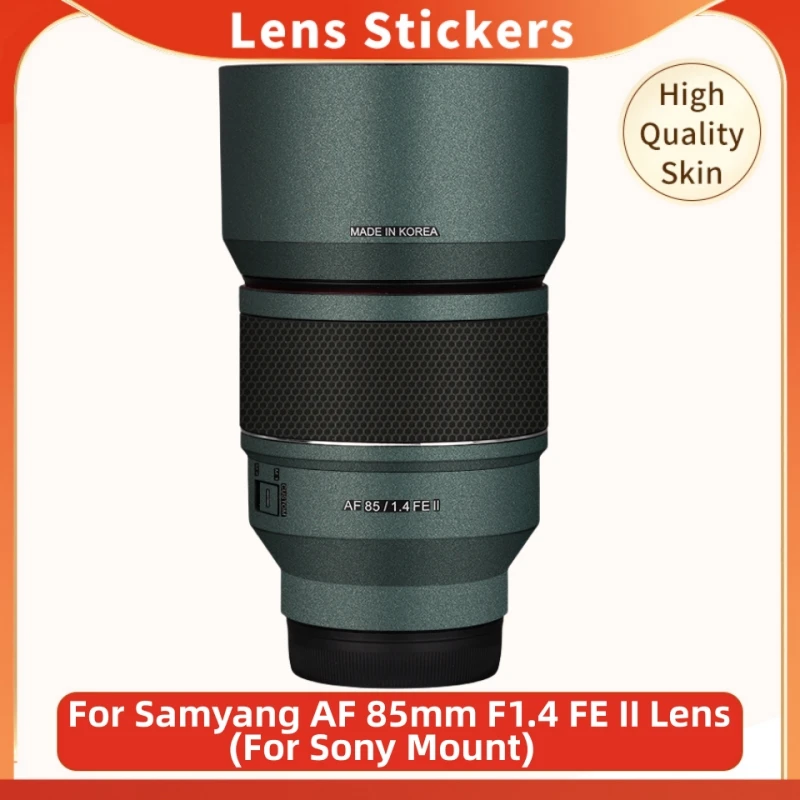 For Samyang AF 85mm F1.4 FE II Decal Skin Vinyl Wrap Film Camera Lens Body Protective Sticker Coat AF85F1.4FEⅡ AF 85/1.4 AF85 II