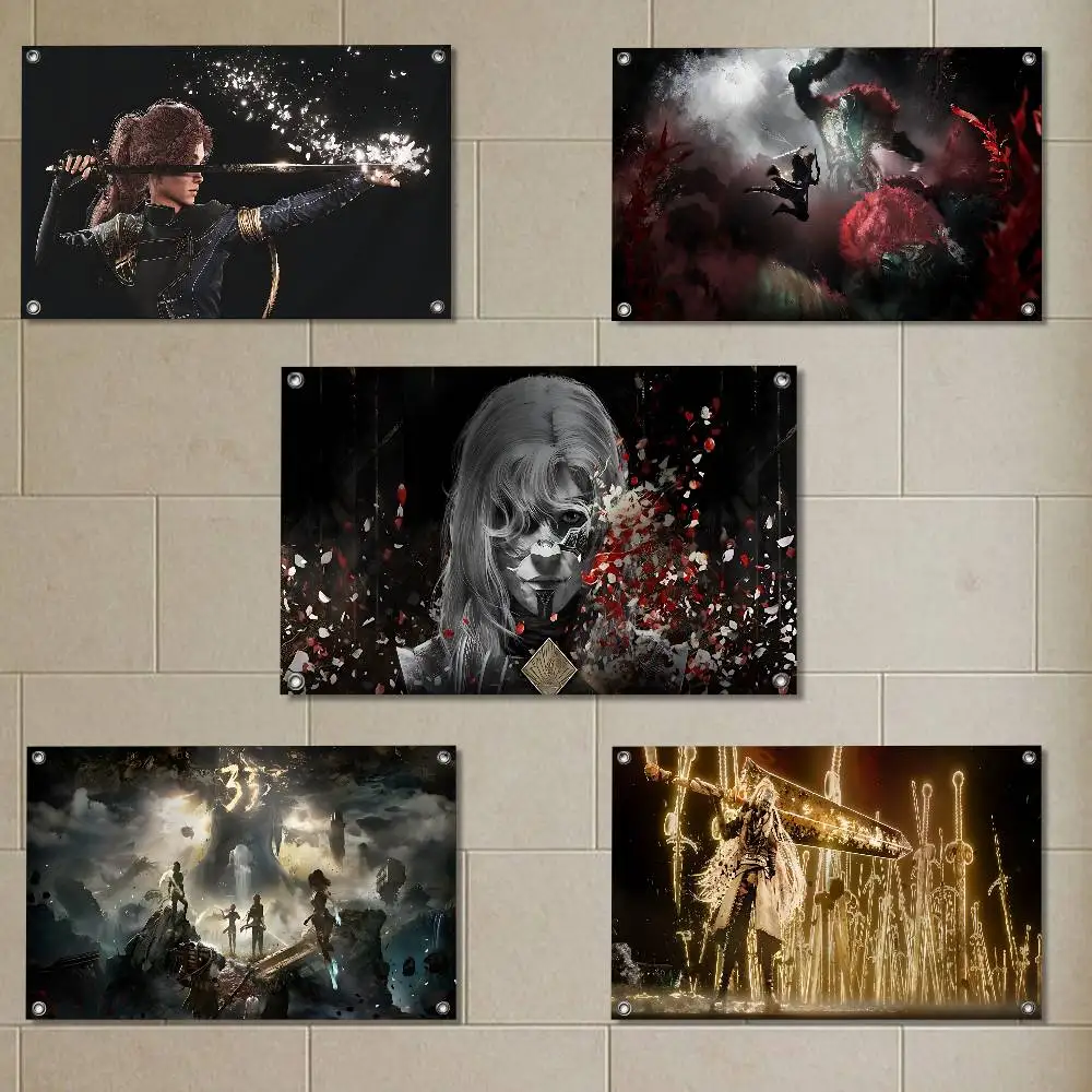 

game C-Clair Obscur Maelle for party camping living room bedroom carnival booth interior decorations Flags