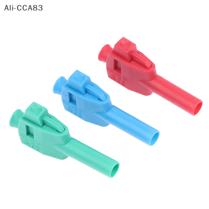 (YY) 1Pc 2025 Novo Multímetro Teste Cabos Plugue de Conexão Rápida 4mm Lanterna Cabeça de Soldagem Soquete de Fiação Livre Sem Conector de Multímetro