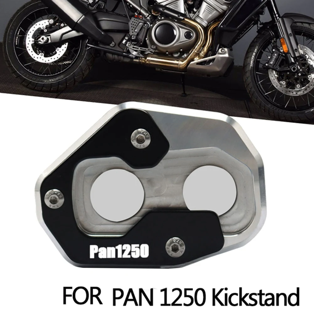 Motorcycle Accessories Kickstand Extension Plate Foot Side Stand Enlarge Pad for Pan America 1250 2021