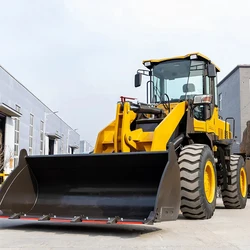 Loader Articulated Loader Chinese Wheel Loader 1 Ton 3 Ton Shovel Loader With 4-in-1 Bucket