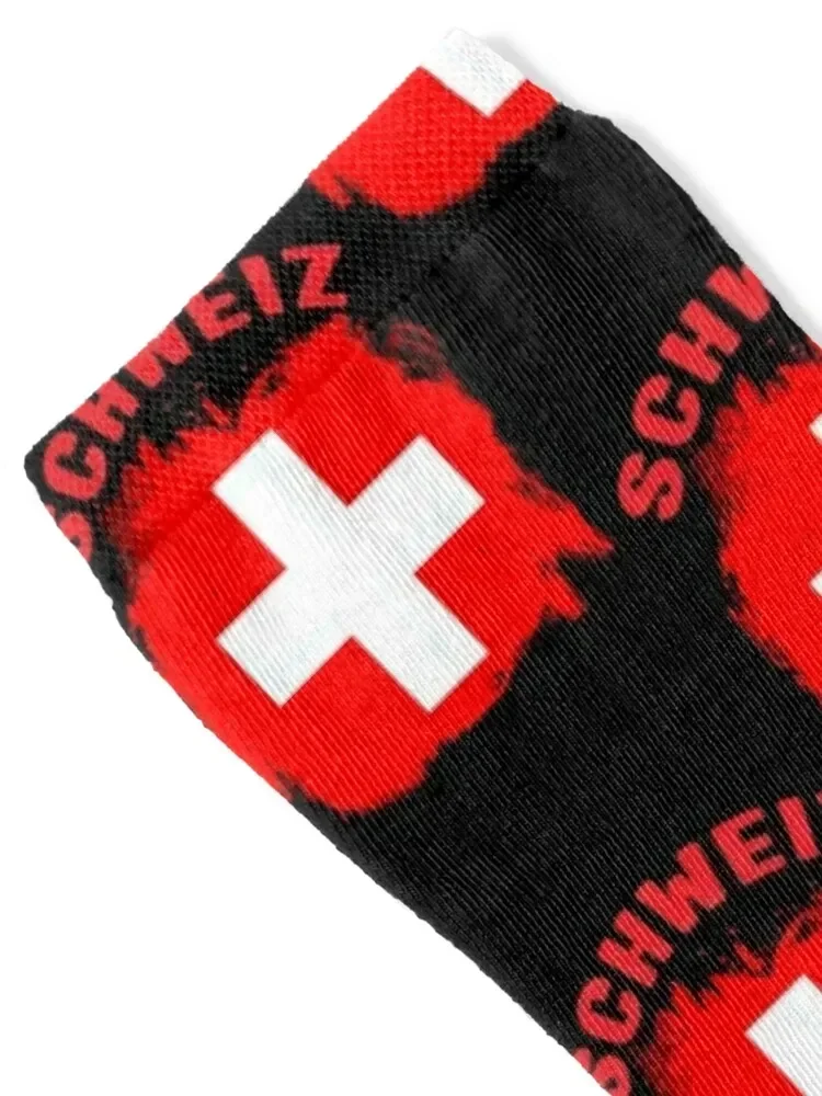 سويزفايز العلم الجوارب هدية مضحكة الهيب هوب الكرتون الطابق الجوارب فتاة الرجال