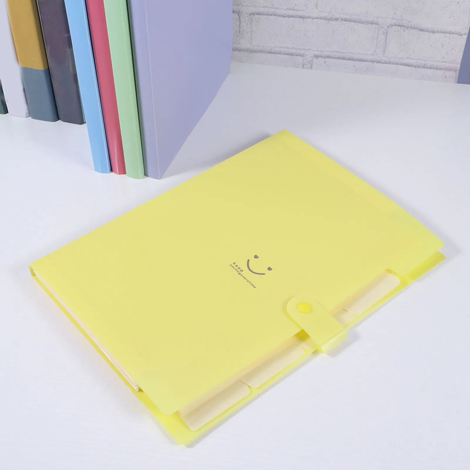 

Набор из 5 пластиковых папок-регистраторов с надежной застежкой для документов: для офиса, школы, путешествий