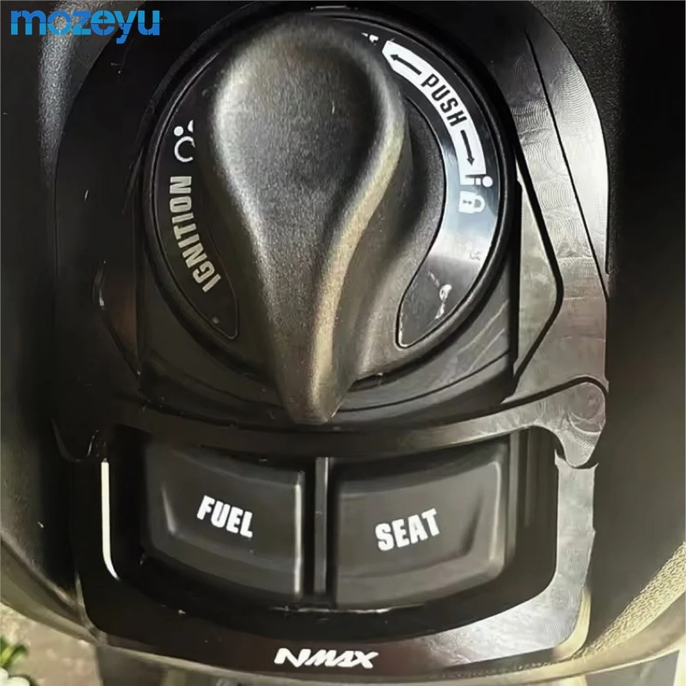 For Yamaha Nmax155 Nmax125 Nmax160 Electric Door Lock Trim Cover Door Striker Lgnition Switch Nmax 125 155 Motorcycle Accessorie