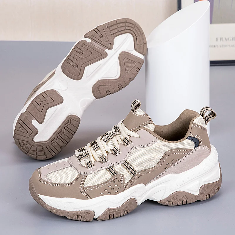 

New casual shoes for men and women, summer breathable mesh sports shoes, casual lightweight soft soled running shoes, sports sho