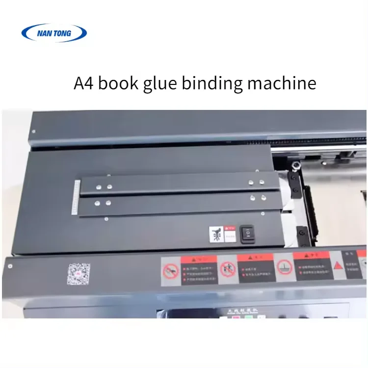 Automatic Hot Melt Glue Binder Binding Machine