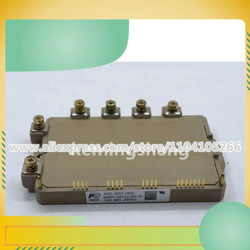 

A50L-0001-0435 6MBP100VCC060-51 6MBP80VCA060-51 6MBP150VCC060-51 6MBP100VCA060-51 New power module
