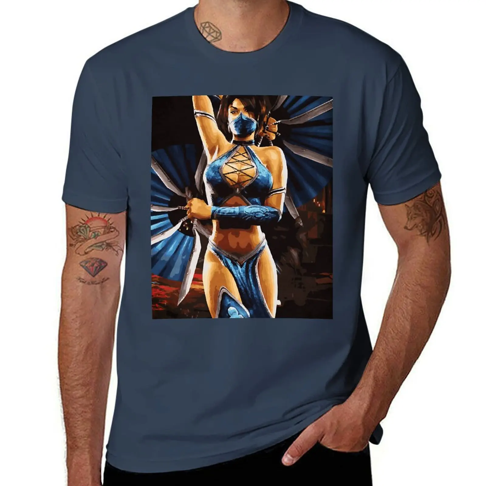 

Kitana T-Shirt Plus Size Basic Cotton T-Shirt