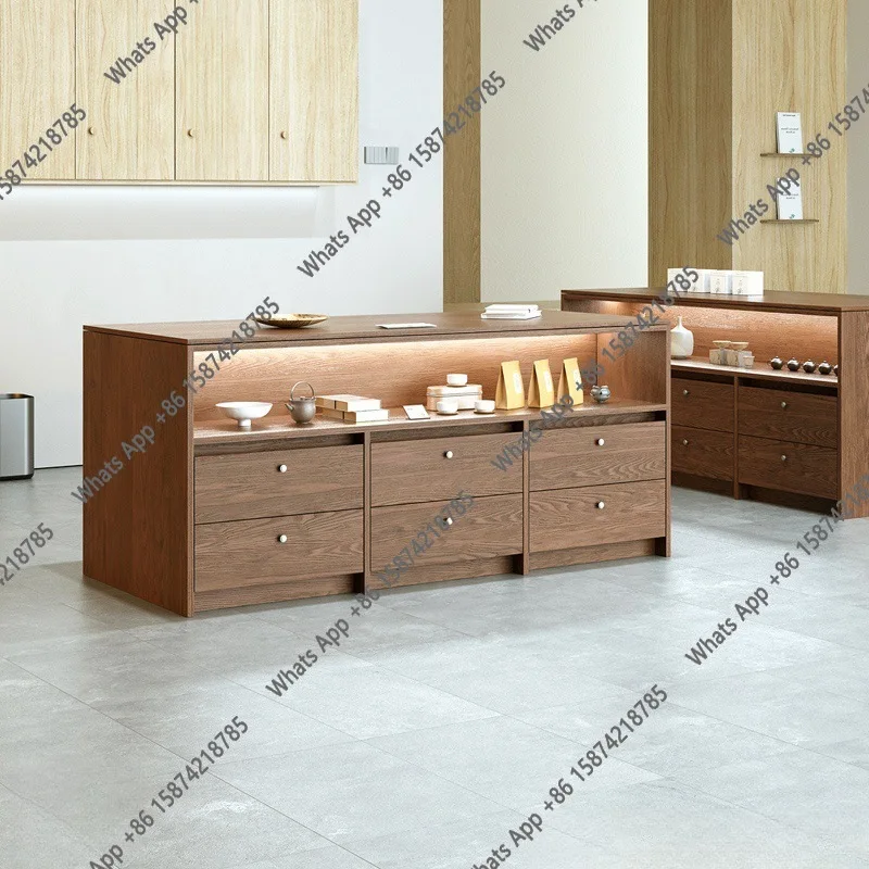 Clothing Store Cashier Nakajima Station Display Table Locker Paint Decoration Cabinet Ornament Booth Display Display Stand