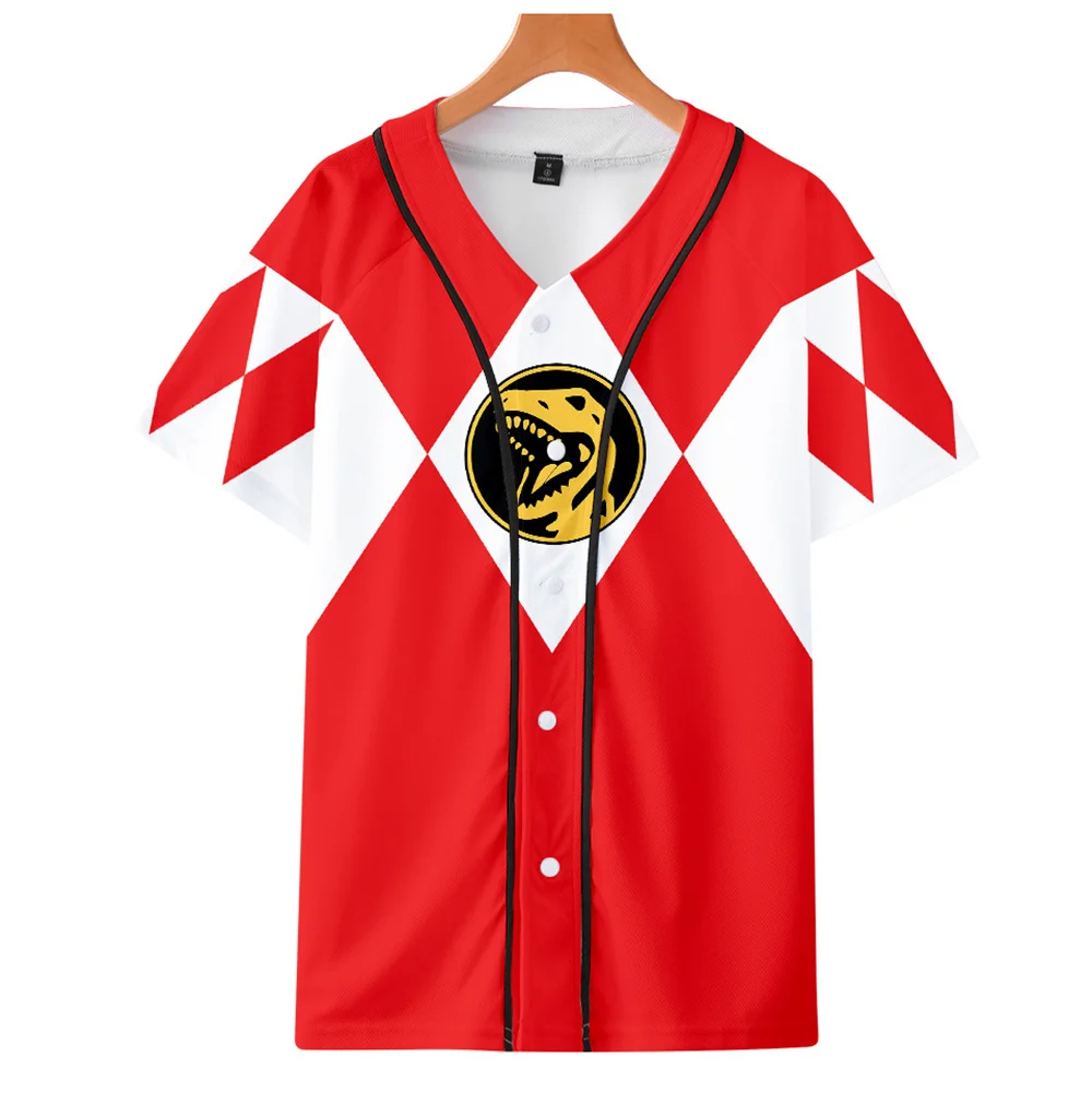 

Summer baseball jersey Anime Baseball T Shirt Men and Women Clothes Harajuku Tshirt Hip Hop T-shirt Tops Cosplay Men's clothing