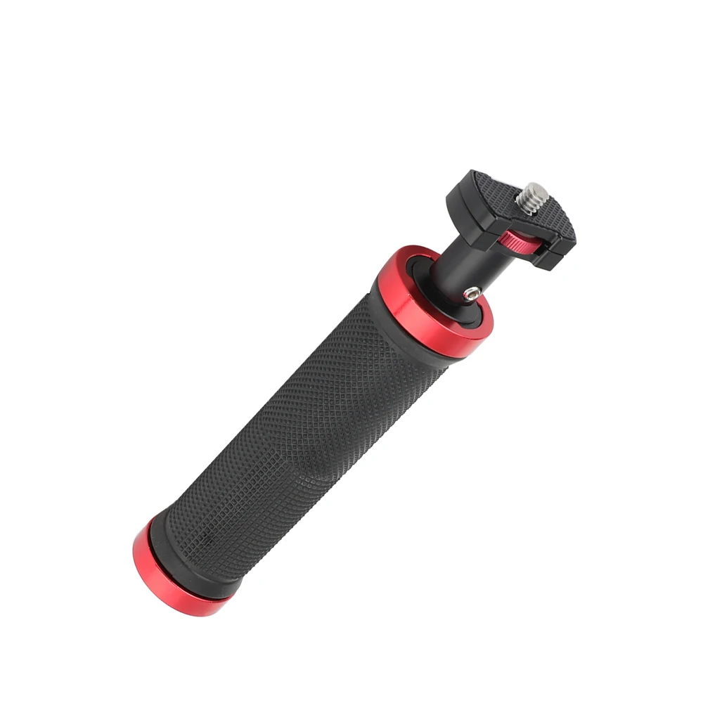 SZRIG Rubber Handgrip With 1/4"-20 Thumbscrew Support Mount For DSLR Camera Cage Accessory