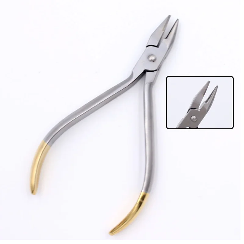 1Pc Tandheelkundige Orthodontische Tang Distale End Cutter Tang Ligatuur Cutter Band Verwijderen Forcep Rvs Tandheelkunde Instrument