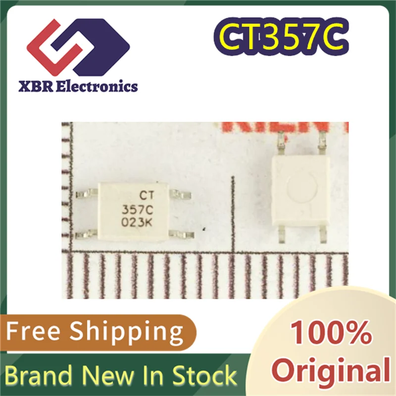 (20/200 pieces) CT357C SOP-4 SMD optocoupler CT357B1 photocoupler compatible with EL357N spot brand new