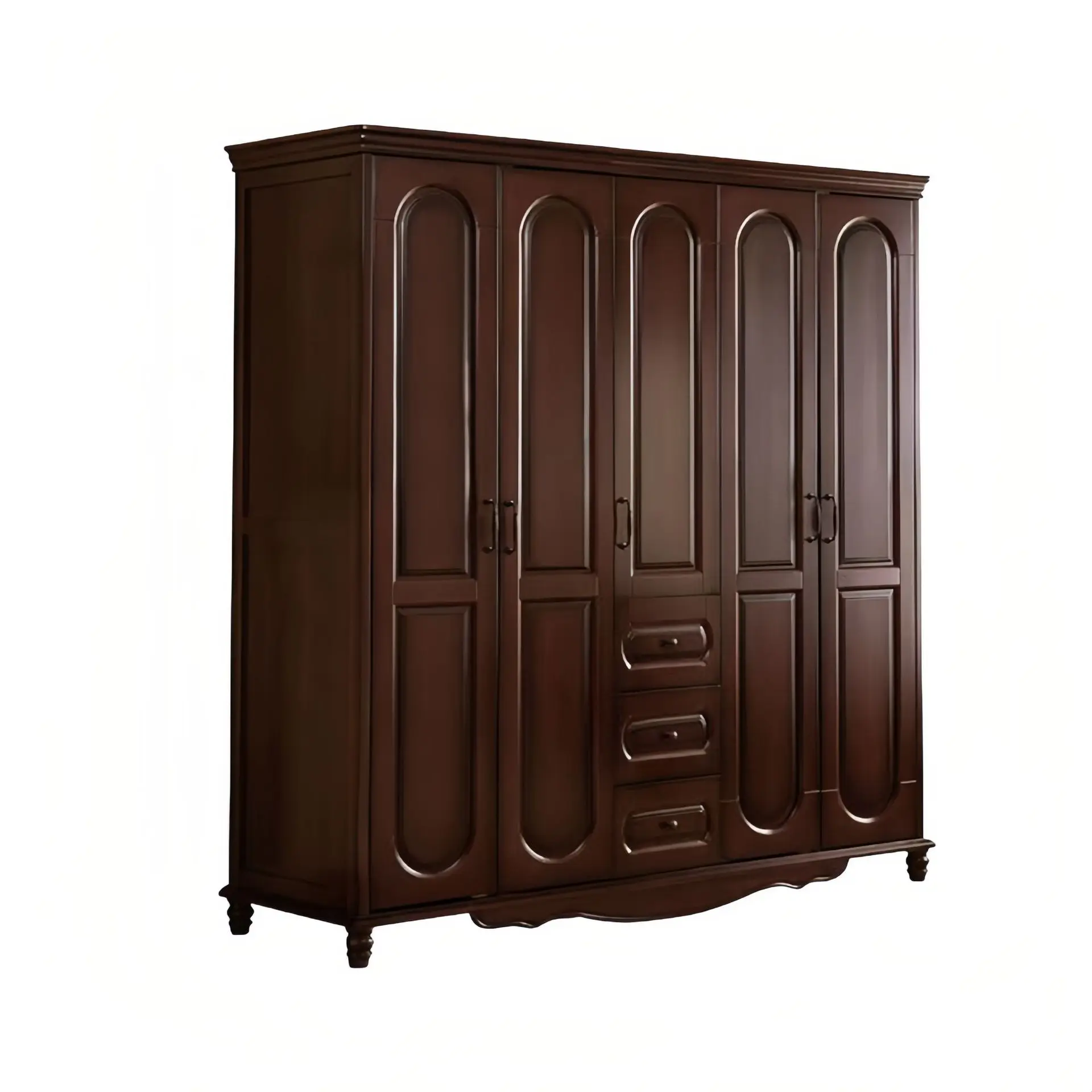 

Jane American solid wood wardrobe Modern simple door with