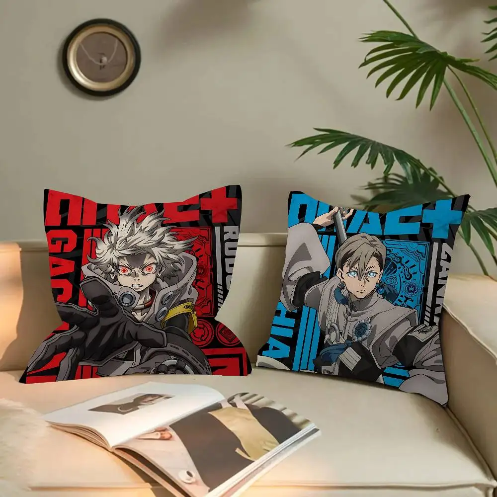 Anime Gachiakuta Cushion Cover Car Throw Pillow Case For Sofa Car Christmas Gift 40x40cm 45x45cm