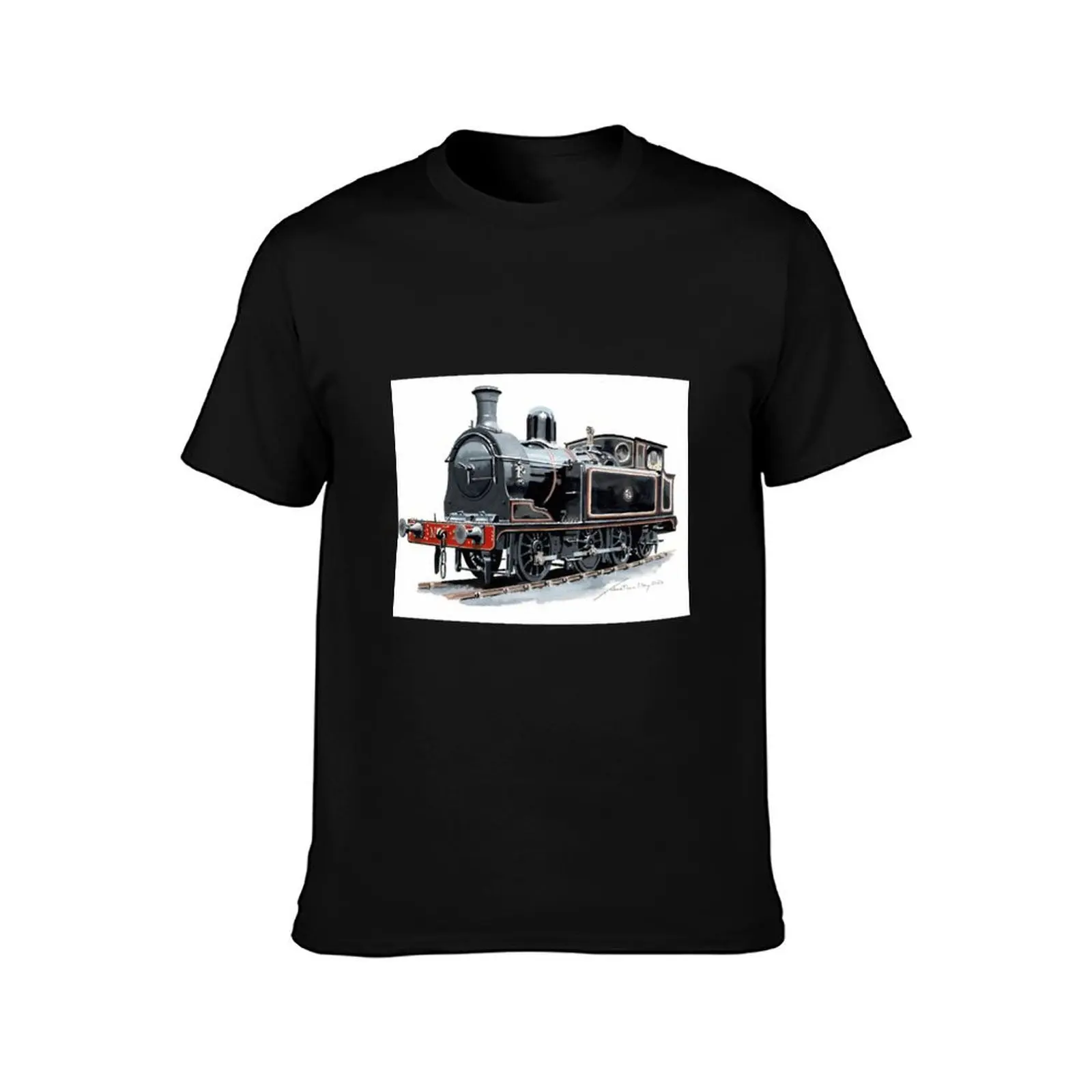 Taff Vale Railway 28 preserved on Gwili Railway T-Shirt man t shirts graphic T-Shirt