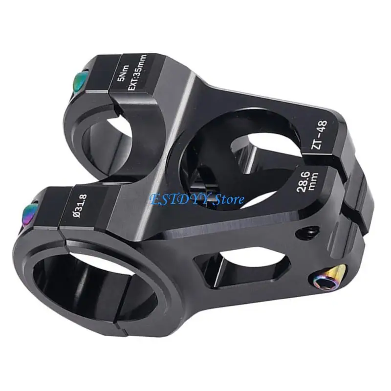 G6DE High Strength Bicycles Stem Heavy Duty Short Stem Aluminum Alloy Mountain Bike Stem Cycling Accessories Enduring