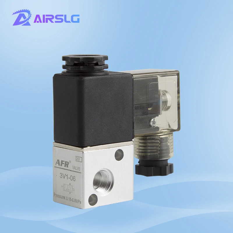 1 Pcs 3V1-06 2 Position 3 Way 2 Position 1/8inch BSP Normally Closed Pneumatic Electric Ball Valve DC 12V 24V AC 110V 220V