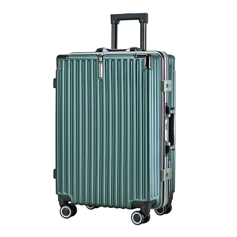 Luggage Aluminum Frame Business Trolley Box Female Universal Wheel Student Boarding Travel Box Password Box