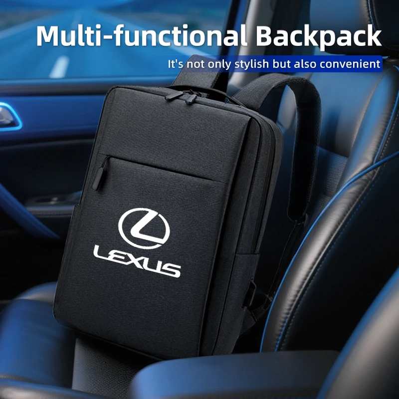 Car Men's Shoulder Bag  Laptop Pouch Business Backpack Accessories For Lexus UX250h RX450h CT200h RX400h NX300h RX350 RX300 GX47