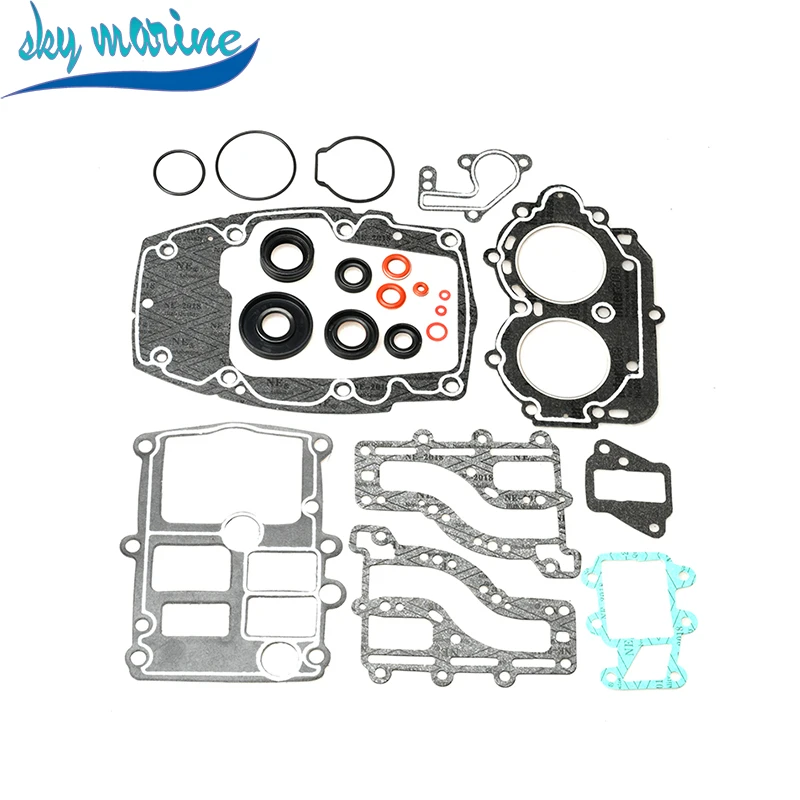 

682-W0001-03 Комплект прокладок подвесного двигателя для старой модели подвесного двигателя Yamaha 15C 15HP 682-W0001 682-W0001-00 682-W0001-01 Лодка заменяет после