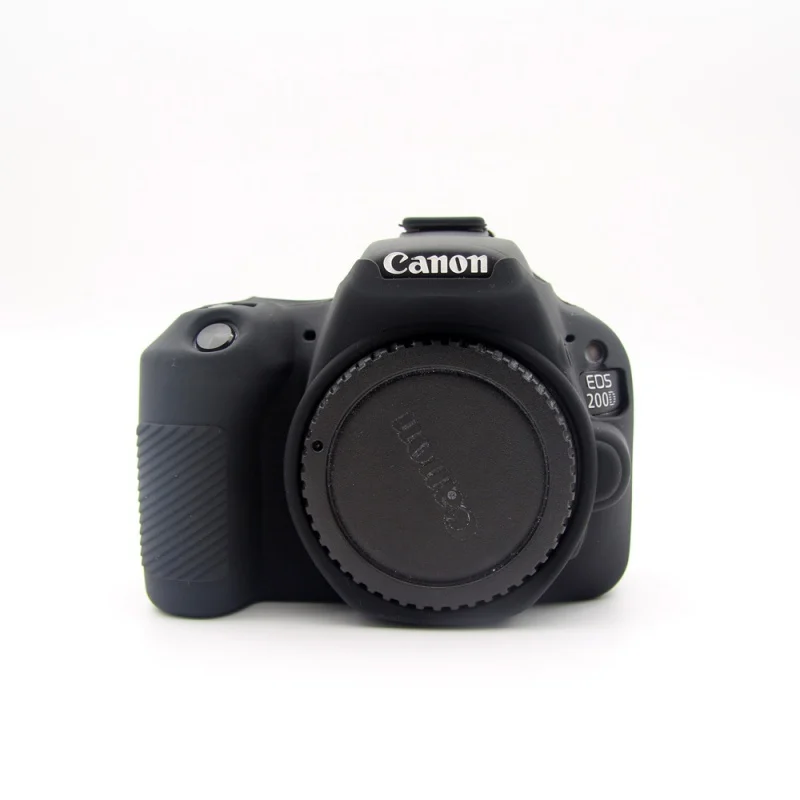 For Canon 200D large single protective cover glossy silicone case