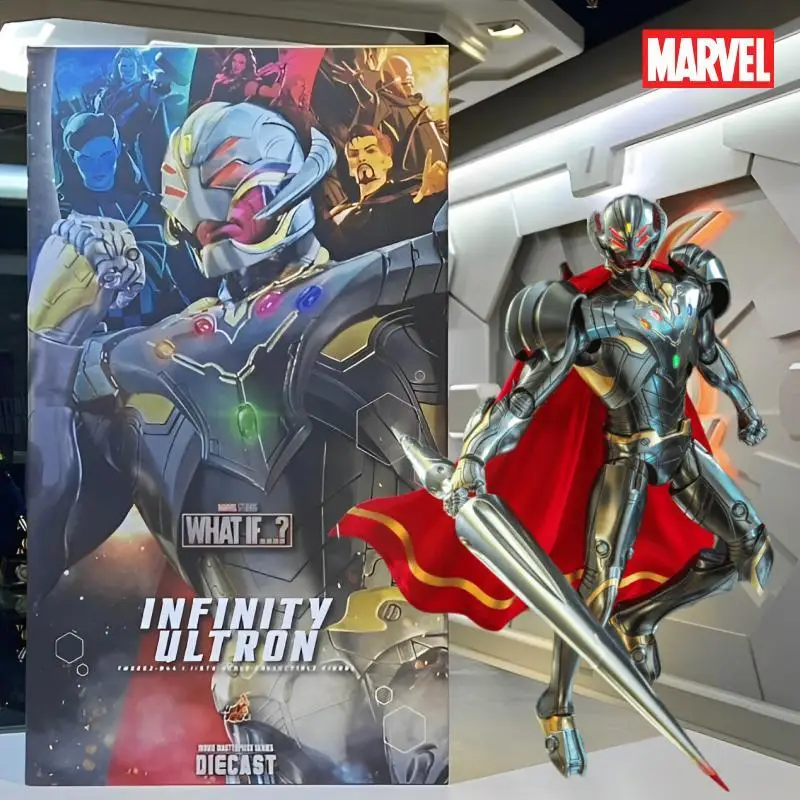 

Original Hottoys Ht Marvel What If Infinity Ultron Vision Tms063 1/6 Anime Action Figure Toy Gift Model Collection Hobby Gift