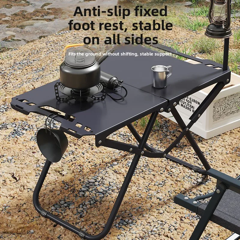 

Multifunctional Outdoor Folding Table Camping Quick Open Portable Lightweight Car Tea Table