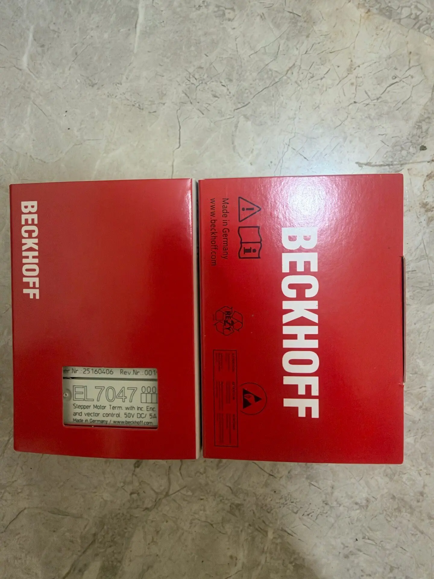 Beckhoff module EL7047 50VDC/5A
