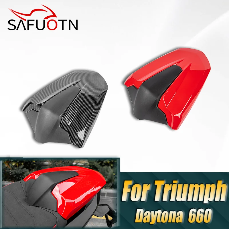 

for Daytona 660 Rear Seat Cover Cowl for Triumph Daytona 660 2024 2025 Motorcycle Rear Passenger Pillion Fairing Accessories