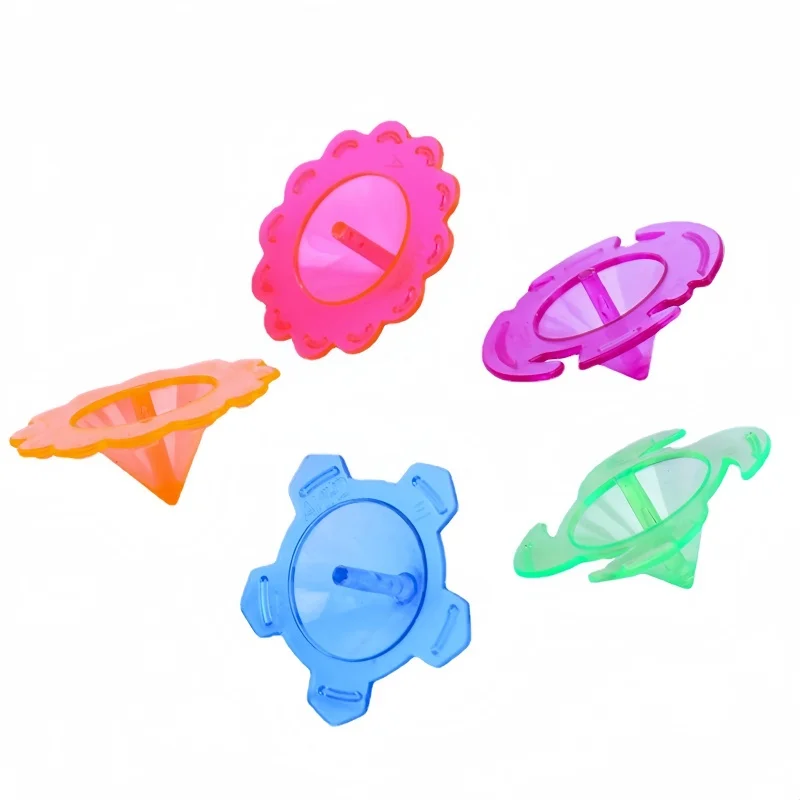 50 Stück buntes transparentes Mini-Gyro-Spielzeug, geeignet für Kinder, Party, Geburtstag, Pinata-Füller, Klassenzimmer, Kindergarten, Preis-Geschenkpaket – Detail 6